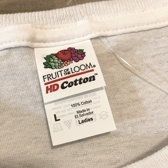 Bee 🐝 Kind white cotton graphic short sleeve crewneck T-shirt XL - Picture 4 of 6